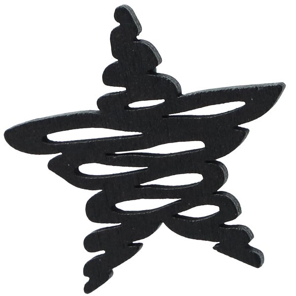 Dekorativer Stern aus Holz