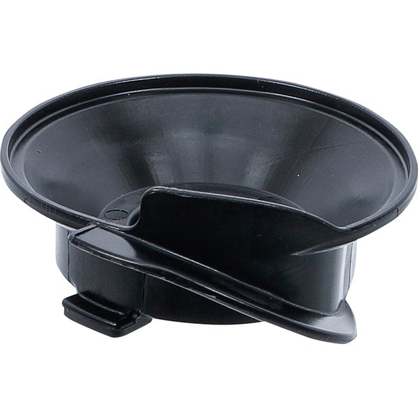 Kraftstofffilter-Gehäuseschlüssel BGS technic 74359 für Hyundai und Kia, schwarzer Kunststoff, Sechskantaufnahme.