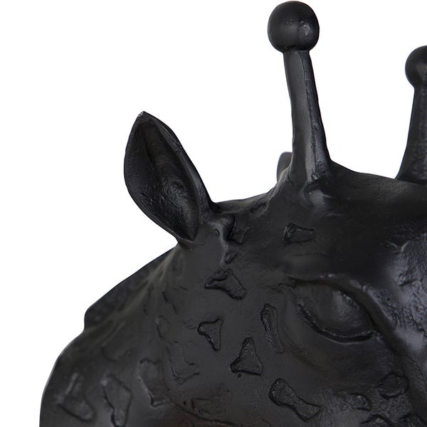 Dekorative Giraffenbüste aus Kunststein