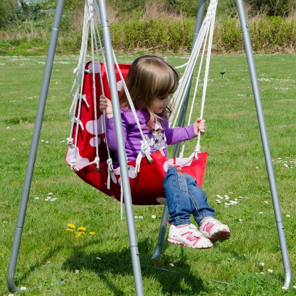 Hängesesselgestell / Schaukelgestell - Komplettset - Gestell mit Hängestuhl
