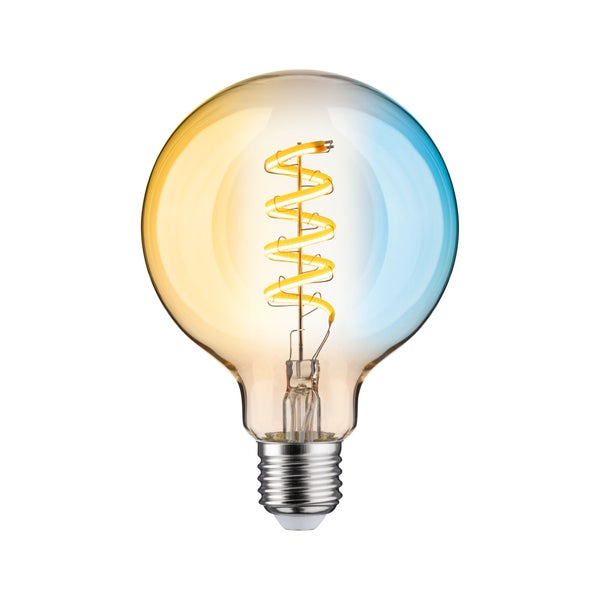 Filament 230V Smart Home Zigbee 3.0 LED Globe G95 E27 600lm 7,5W Tunable White dimmbar Gold