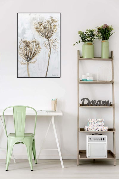 Handgemaltes Gemälde Acrylfarbe 60x90cm Beige