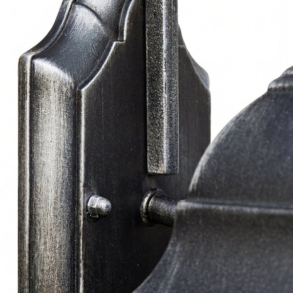 Detailaufnahme einer Außenwandleuchte