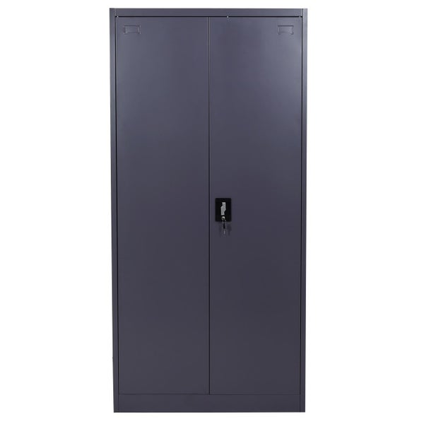 Metall Aktenschrank mit zwei Türen und Schlüssel