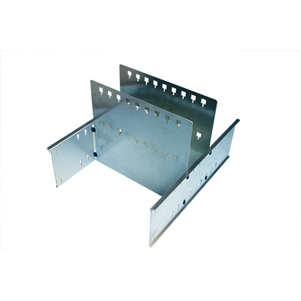 Teppich mit geometrischem Muster und rutschfester Rückseite