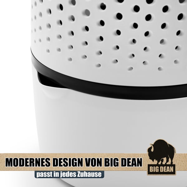 Big Dean Abfalleimer mit Löchern