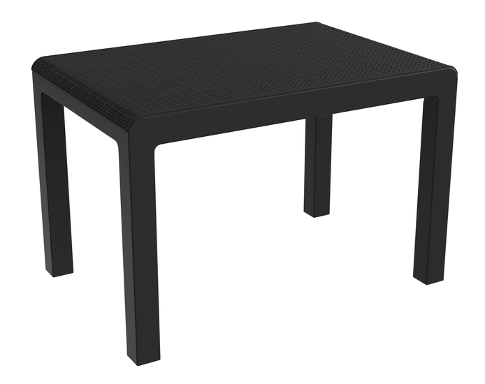 Toomax Riviera Loungeset 2-Sitzer mit Tisch anthrazit wetterfest und modern