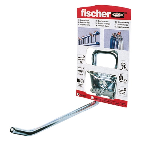 Fischer Universalhaken auf Verpackung