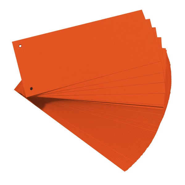 Herlitz Trennstreifen orange 100er Set