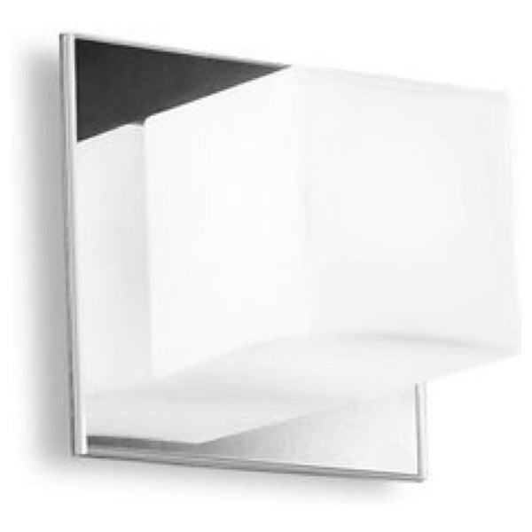 Wandleuchte Cubic, 130 x 130 mm, IP44, G9, chrom