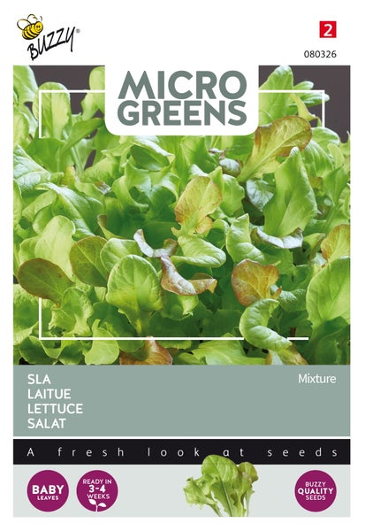 Microgreens Salatmischung Samenpackung