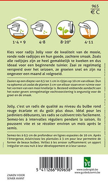 Informationen zum Anbau von Radieschen