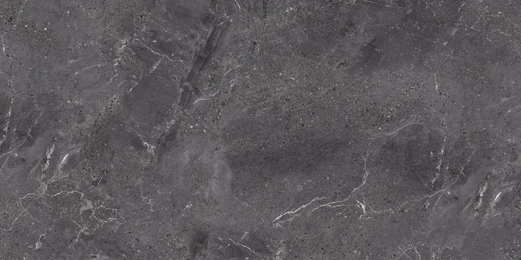 Graue Keramikfliese mit Marmoroptik
