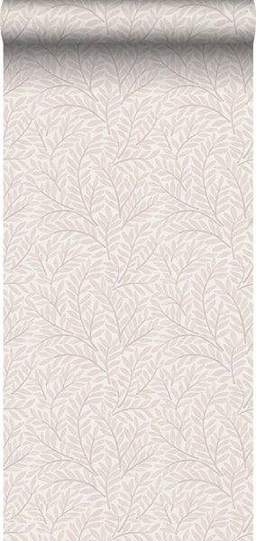 Tapetenrolle mit Blätterdesign