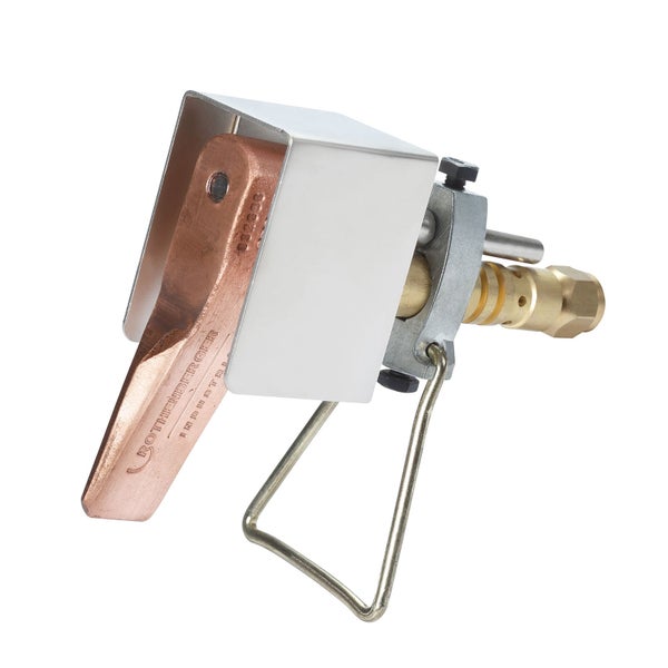 Rothenberger Industrial Hammerlötkolben-Aufsatz mit Windschutz und Kupferstück