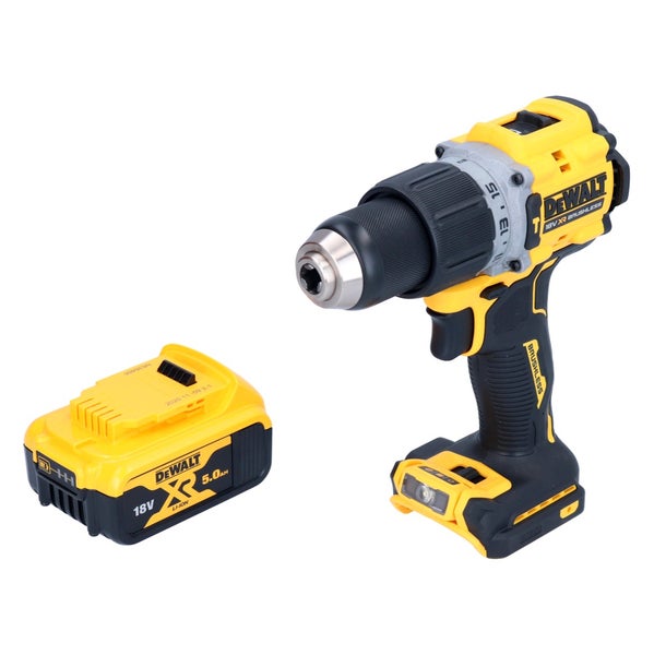 DeWalt Akku-Bohrschrauber 18 Volt mit bürstenlosem Motor und einem zusätzlichen Lithium-Ionen-Akku.