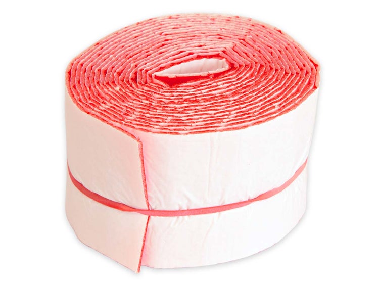 NMC Selbstklebeband mit PE-Schutzfolie, CLIMAFLEX STABIL, BxDxL:70 x 2 x 3600, Rot