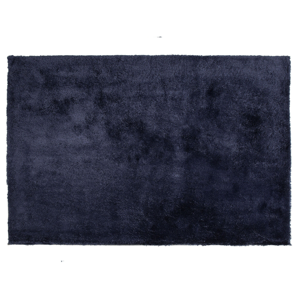 Teppich dunkelbau 160 x 230 cm Shaggy EVREN
