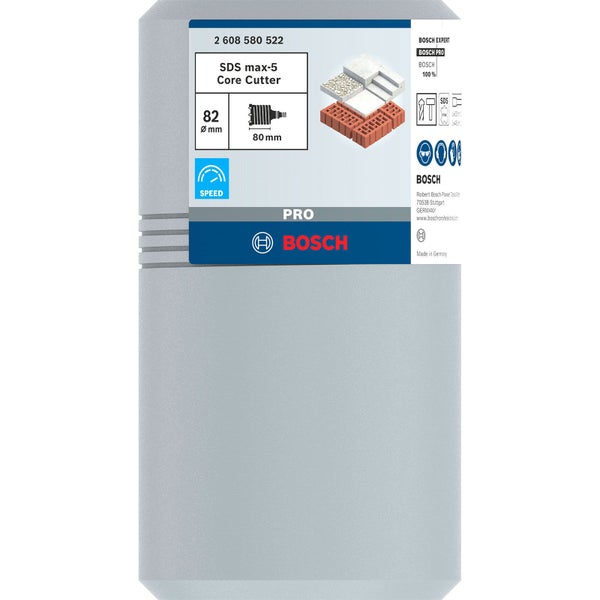 Bosch PRO SDS max-5 Core Cutter 82 x 80 x 102 mm - 2608580522