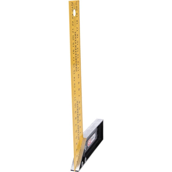 KS TOOLS Schreinerwinkel mit Aluminiumzunge 250 mm - 300.0220