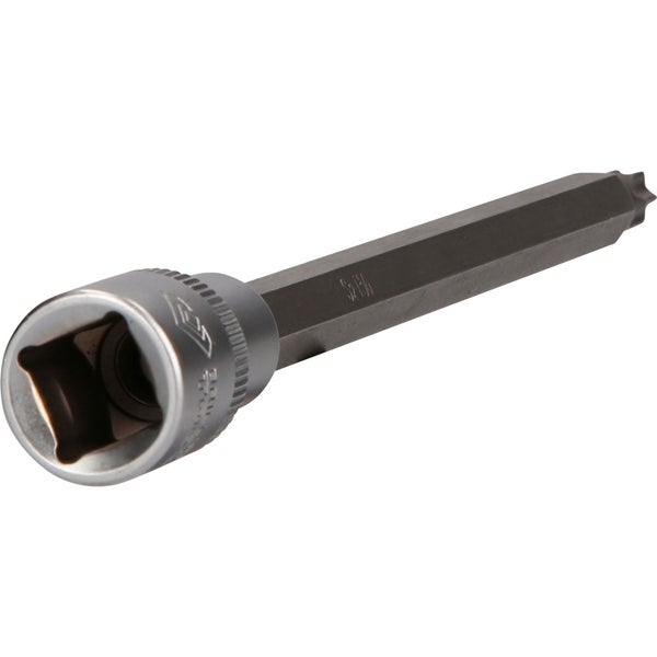 Steckschlüssel-Einsatz mit Innenvielzahn auf Anhängerkarte