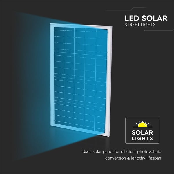 V-TAC VT-ST200 - Solar-Straßenleuchten - IP65 - 4000 Lumen - 4000K
