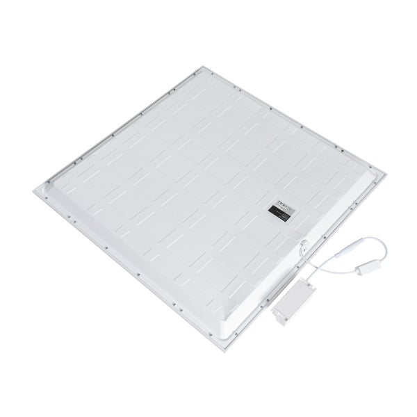 Quadratische LED-Einbauleuchte, Rückansicht