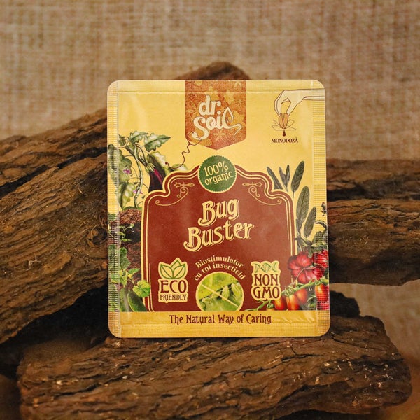 Dr.Soil BUG BUSTER, Biostimulator mit insektizider Wirkung, 10ml Einzeldosis pro 1L Sprühlösung