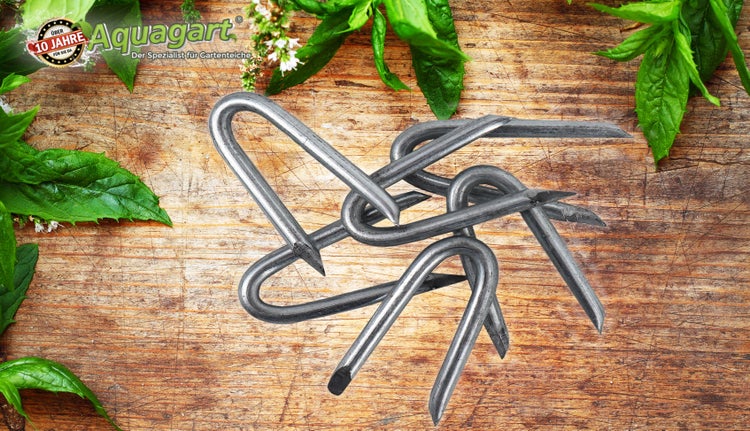 3 kg Krampen Drahtschlaufen Wildzaun Forstzaun Zaun