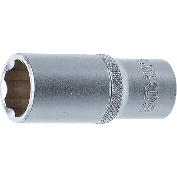 BGS Steckschlüssel-Einsatz Super Lock tief Antrieb Innenvierkant 10 mm (3/8) SW 18 mm - 2608