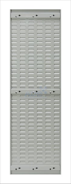 PROREGAL Orthogonale Schlitzplatte HxB 148,2 x 45,6 cm Lichtgrau