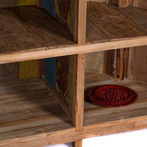 Barschrank Circulo Massivholz naturfarben