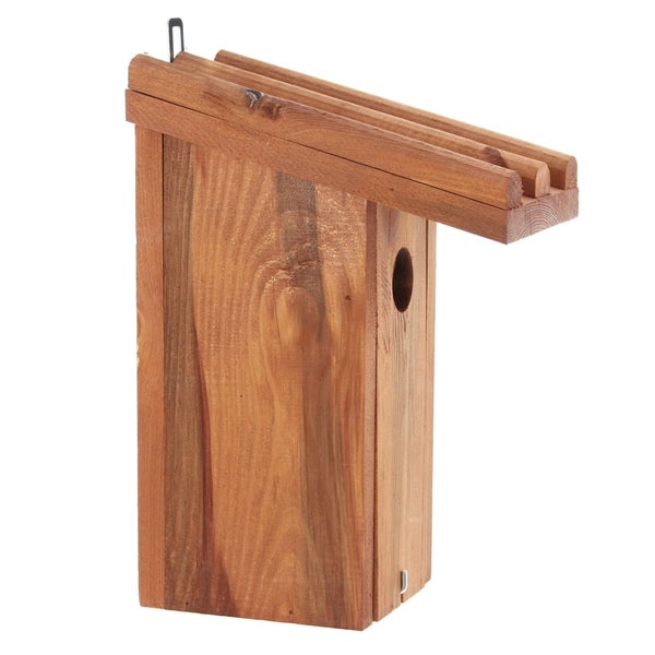 FRANK FLECHTWAREN | Nistkasten, HOLZ, 14 x 20 x 28 cm
