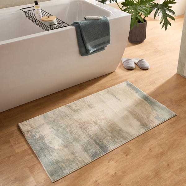 Farbenfrohe weiche Badematte Ariella Bunt 50x60 cm