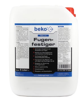 Beko Fugenfestiger 5 Liter Kanister zur Verfestigung und Versiegelung von Pflasterfugen im Außenbereich.
