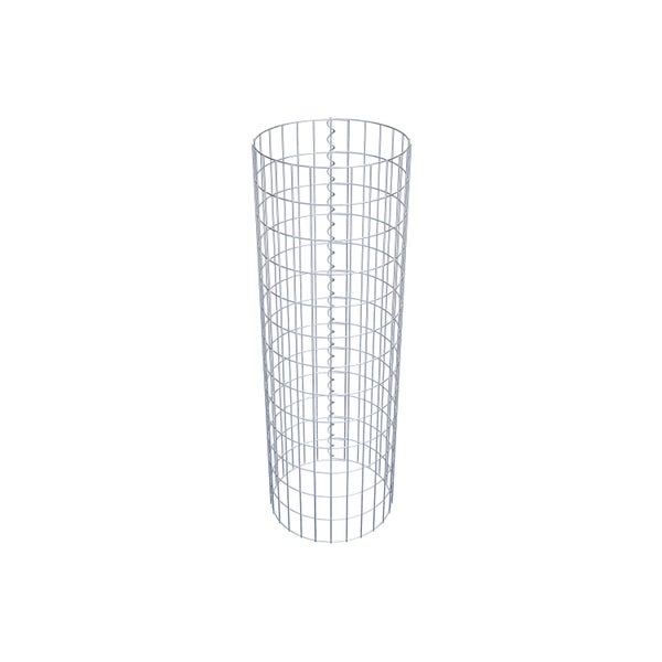 Gabionensäule Durchmesser 42 cm, MW 5 x 10 cm rund - Höhe: 1,30 m