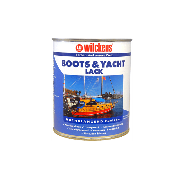 Wilckens Boots- und Yachtlack Klarlack   0,75 Liter