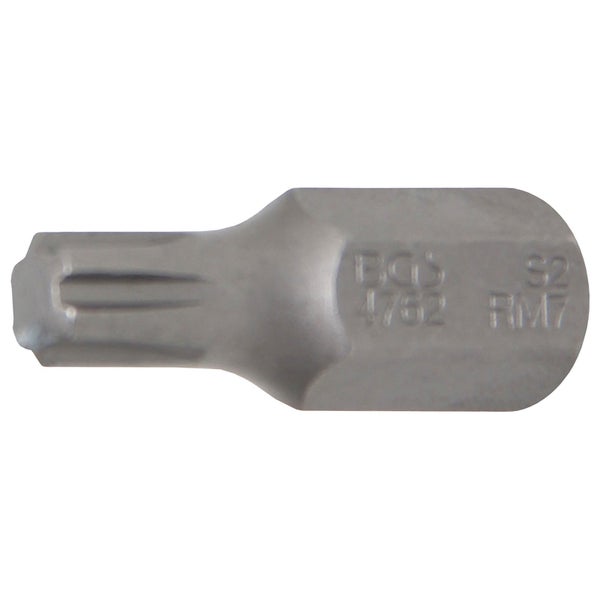 BGS Bit Antrieb Außensechskant 10 mm (3/8) Keil-Profil (für RIBE) M7 - 4762