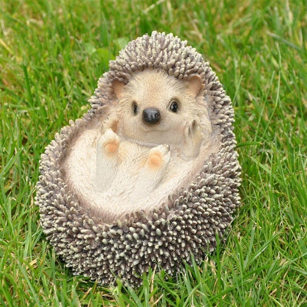 Dekofigur Gartenfigur Igel 12 x 11 x 12 cm