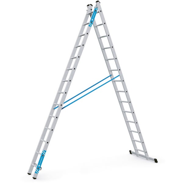 Aluminium Klappleiter im A-Format