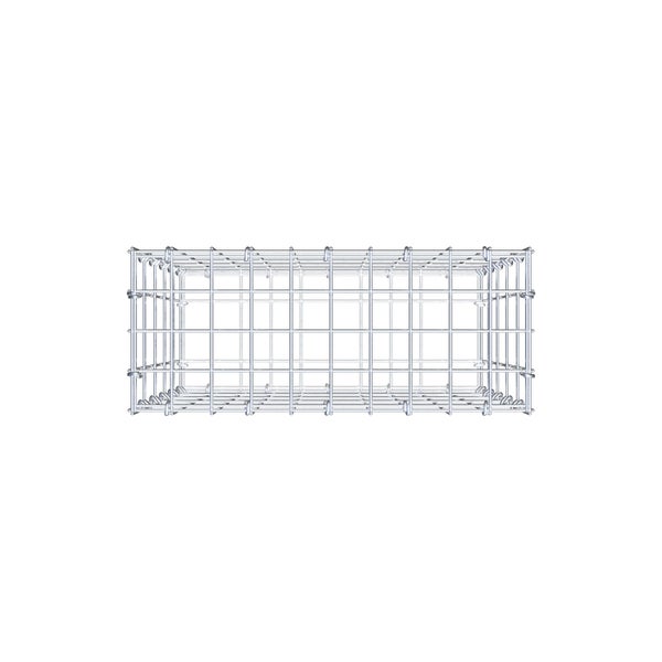 Gabione 50 cm x 50 cm x 20 cm (L x H x T), Maschenweite 5 cm x 10 cm, C-Ring