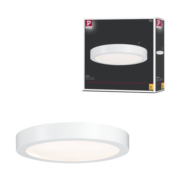 Paulmann LED Einbaustrahler Set Nova 3 fach 470 Lumen in gebürstetem Eisen mit 3 Stufen Dimmfunktion und Schutzart IP44