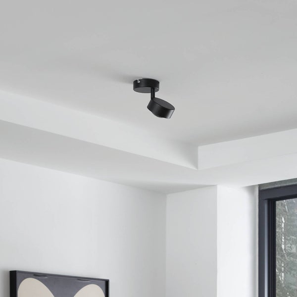 Deckenleuchte mit einem Strahler im Innenraum