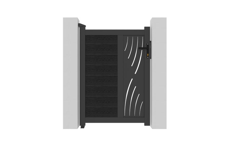 Moderne Pendelleuchte mit ovalem Rahmen und runder Glaskugel zur Deckenmontage