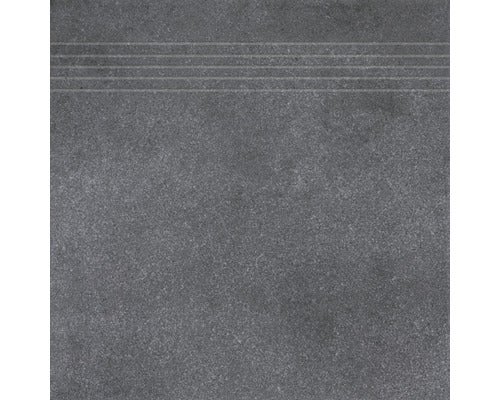 Graue Bodenfliese mit Rillen