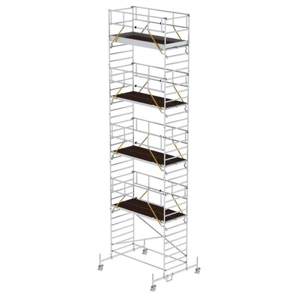 MUNK Rollgerüst SG mit Doppelplattform 1,35x3,00m Plattform 11,70m AH