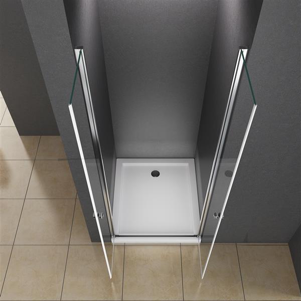 BuyLando Maja 75x195 cm Duschtür Nischdusche Klarglas