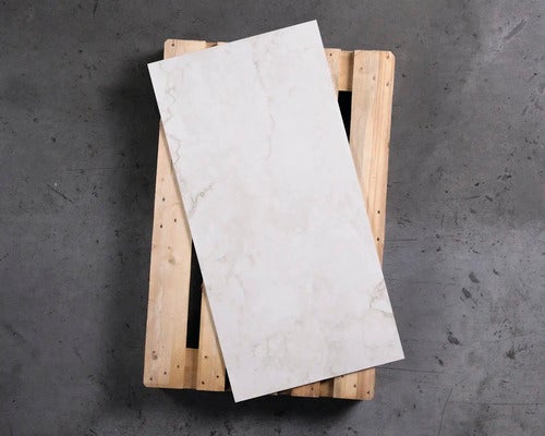 Wand- und Bodenfliese Pamesa Appollon cream 60x120 cm Tiefenstruktur
