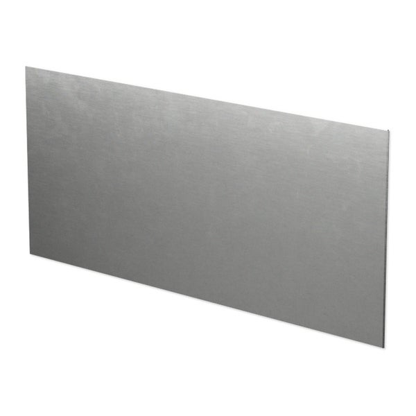Rechteckiges Aluminiumblech mit glatter Oberfläche zur vielseitigen Verwendung im Heimwerkerbereich.