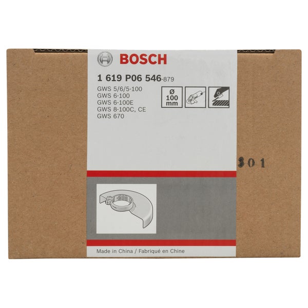 Bosch Schutzhaube ohne Deckblech zum Schleifen, 100 mm - 1619P06546